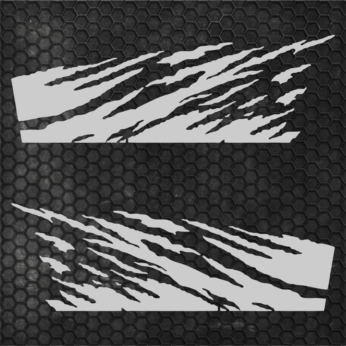 Set 2 Pcs Jerked Grounge Theme Off Road