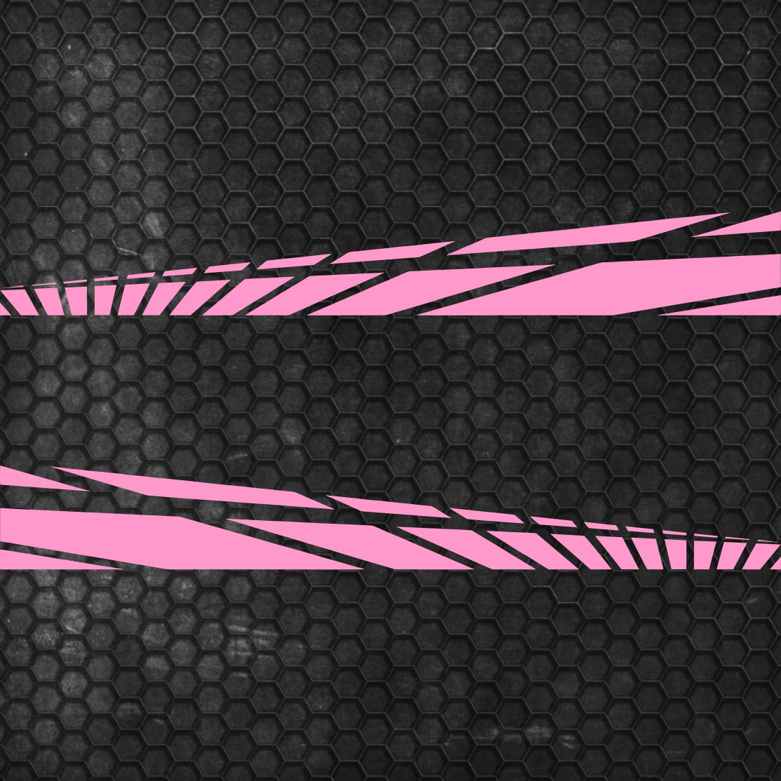 Set 2 Pcs Car Racing Stripes Sport | Motorsport both sides Stripes Graphics Decals | Universal Stripes Decal Kit | Racing Vehicle Stickers