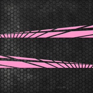 Set 2 Pcs Car Racing Stripes Sport