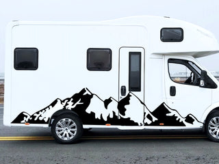 2 Pcs Nature Big Montains Graphics Decal
