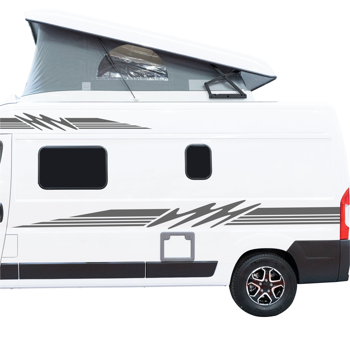 Set 4 Pcs Van Stripes Graphics for Caravan Graphics
