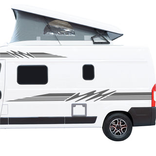 Set 4 Pcs Van Stripes Graphics for Caravan Graphics
