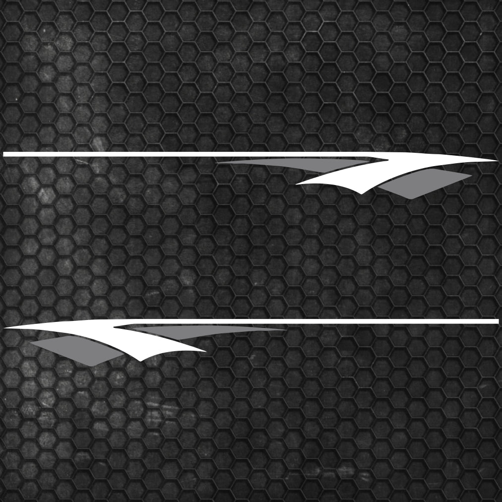 2 Pcs RV Car Truck Nautical Boat Trailer Side Accent Decals Graphics Stripes | Decor Side Stripes for any vehicle cut vinyl decal adhesives