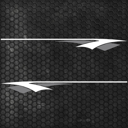 2 Pcs RV Car Truck Nautical Boat Trailer Side Accent Decals Graphics Stripes | Decor Side Stripes for any vehicle cut vinyl decal adhesives