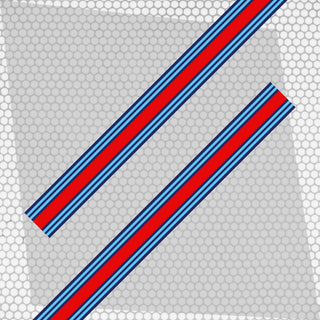 2 Pcs Martini Pattern RV Car Truck Boat