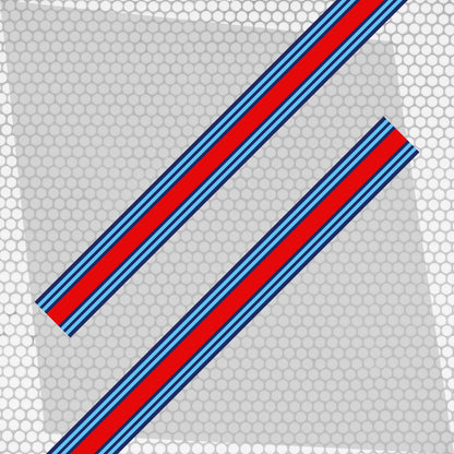 2 Pcs Martini Pattern RV Car Truck Boat Trailer Side Accent Decals Graphics Stripes | 2 Styles avaliable Side Stripes Decor for any vehicle