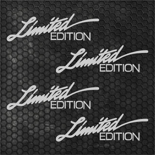 Set 4 Pcs Sport Limited Edition Graphics Stickers vinyl