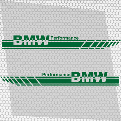 Set 2 Pcs Performance Car Stripes. Both Sides Top Stripes Decal Graphics Car, SUV, Truck Sport Decor Decals | Motorsport Stripes Graphics