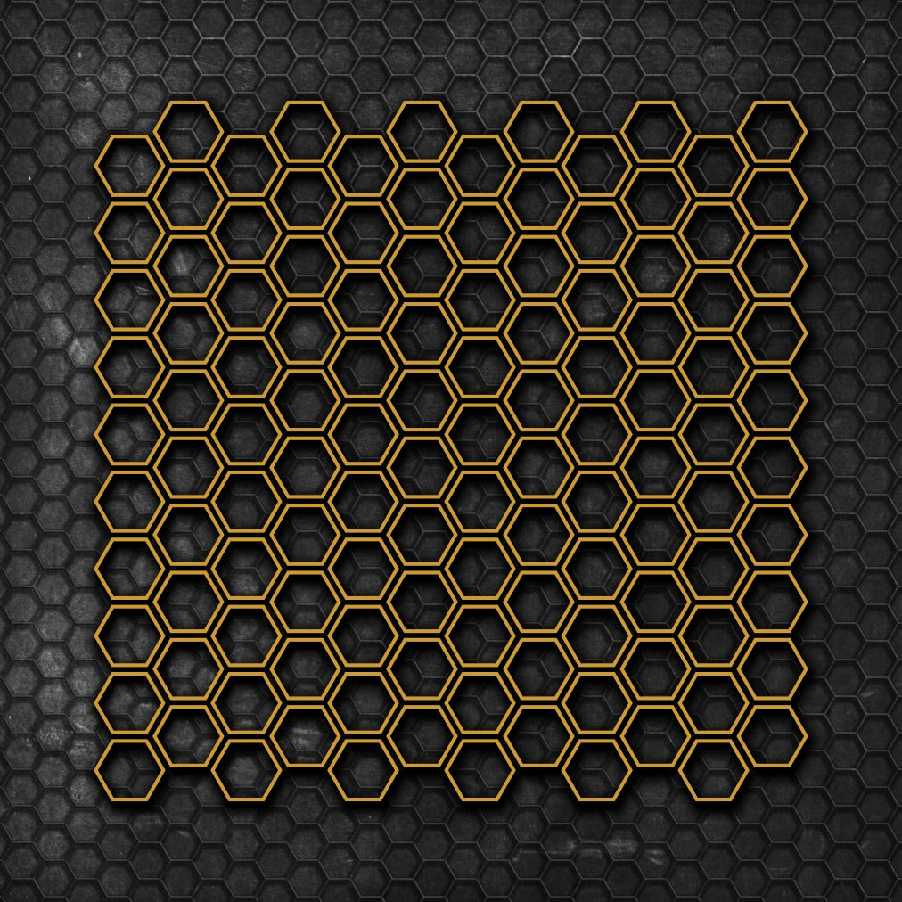 Set 120 Pcs Hexagonal Grid, DIY Creativity, Side Honeycomb, Rear Decal, Car Sticker Decal For Honeycomb Style Sticker Auto Graphics Decor