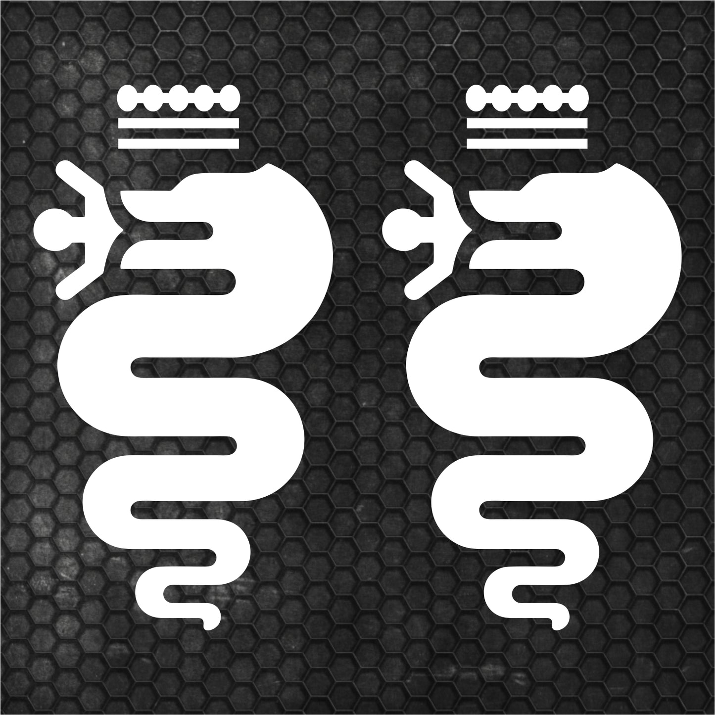 Set 2 Pcs HQ Car Hood and Sides Cover Stickers DIY Auto Vinyl Decals For Alfa Romeo Graphics MiTo Giulia Giulietta Car Tuning Accessories