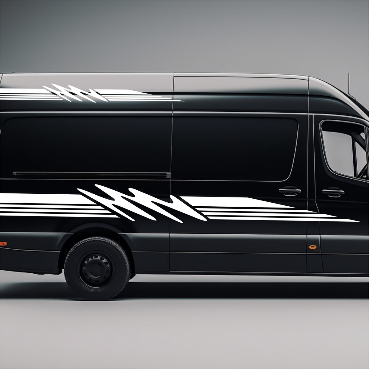 Set 4 Pcs Van Stripes Graphics for Caravan Graphics