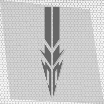 Car Hood and Roof Stripe Racing Decal Wrap Universal Car | Hood Stripe Vinyl Car Decals | Self-Adhesive Scratch Resistant | Tribal Style Car