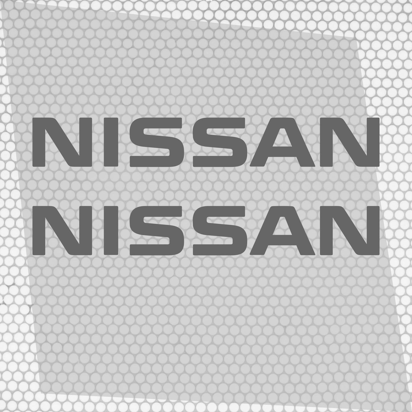 Set 2 Pcs Nissan Logo Decal Sticker Sport Racing Stripes Emblem Graphic | Nissan Cut Emblem logo Vehicle Sticker, Vinyl Car Decal Both Sides