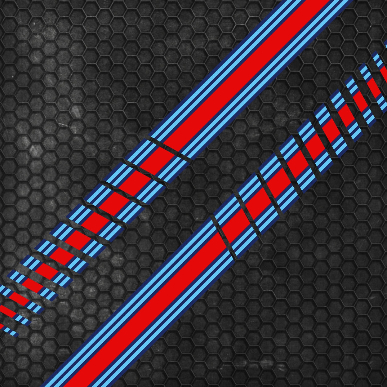 2 Pcs Martini Pattern RV Car Truck Boat Trailer Side Accent Decals Graphics Stripes | 2 Styles avaliable Side Stripes Decor for any vehicle