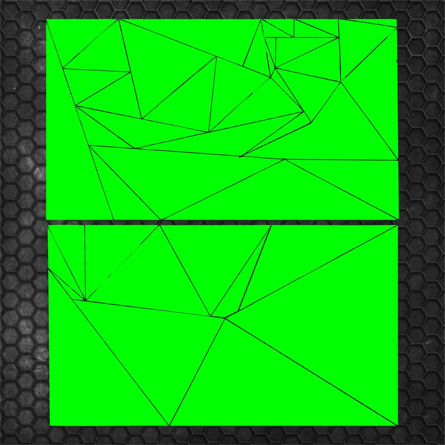 Kit 84 Pcs Triangles Camouflage Sticker Decal Graphics Both Sides | Universal Fit Body Racing Camo Car Van Offroad Vehicle Adhesive vinyl