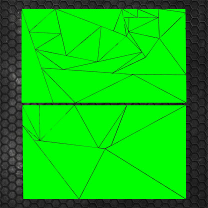 Kit 84 Pcs Triangles Camouflage Sticker Decal Graphics Both Sides | Universal Fit Body Racing Camo Car Van Offroad Vehicle Adhesive vinyl