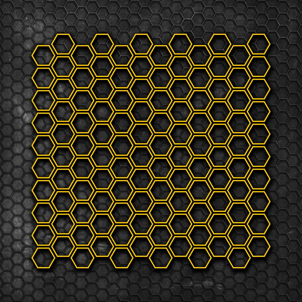 Set 120 Pcs Hexagonal Grid, DIY Creativity, Side Honeycomb, Rear Decal, Car Sticker Decal For Honeycomb Style Sticker Auto Graphics Decor