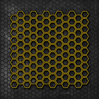 Set 120 Pcs Hexagonal Grid, DIY Creativity, Side Honeycomb, Rear Decal, Car Sticker Decal For Honeycomb Style Sticker Auto Graphics Decor