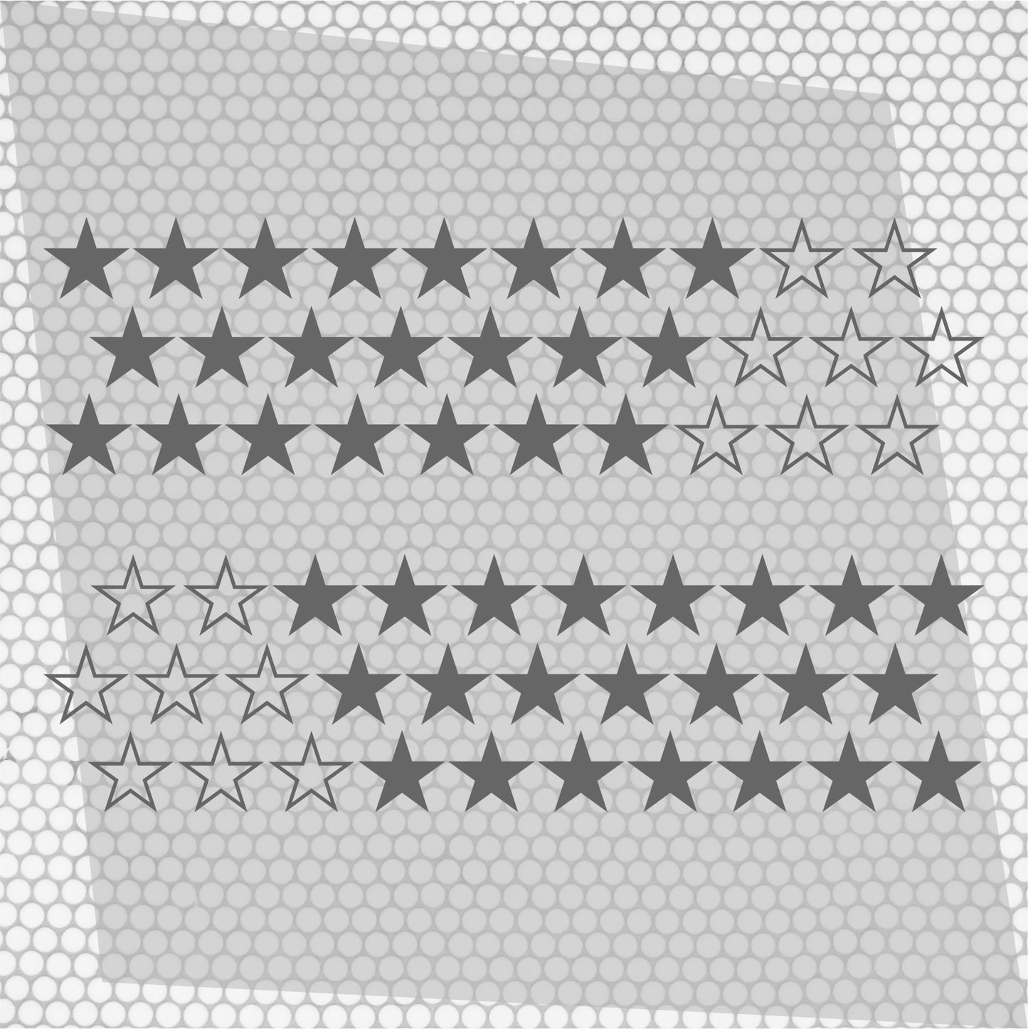 Kit 60 Pcs Sticker Stars on your car or any vehicle | Stickers for Auto Theme Stars 60 pieces Car Van Offroad Vehicle Adhesive graphic decal
