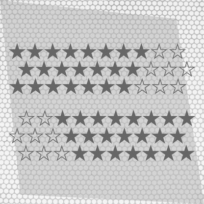 Kit 60 Pcs Sticker Stars on your car or any vehicle | Stickers for Auto Theme Stars 60 pieces Car Van Offroad Vehicle Adhesive graphic decal