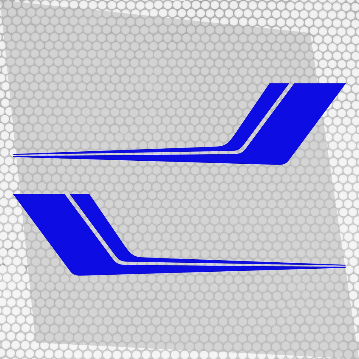 2 Pcs Graphics Decal Both Sides Sticker for any Vehicle Vinyl Stripes RV Car Truck Camper Van Boat Trailer Side Accent Decal Graphic Stripes