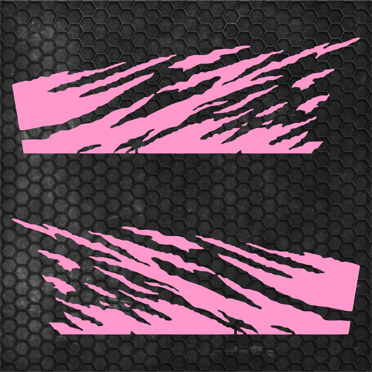 Set 2 Pcs Jerked Grounge Theme Off Road