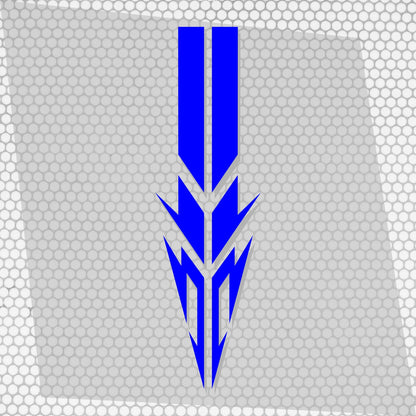 Car Hood and Roof Stripe Racing Decal Wrap Universal Car | Hood Stripe Vinyl Car Decals | Self-Adhesive Scratch Resistant | Tribal Style Car