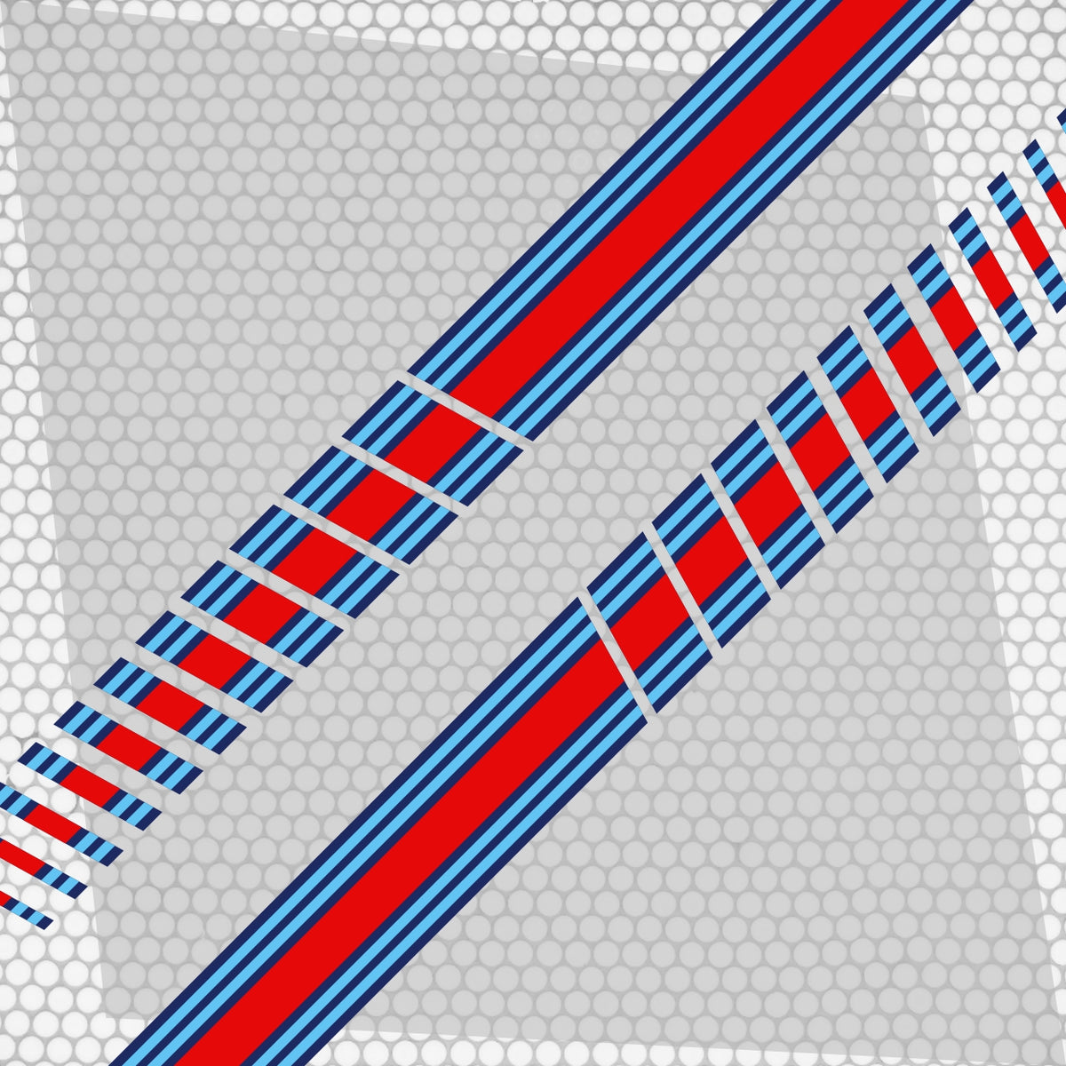 2 Pcs Martini Pattern RV Car Truck Boat
