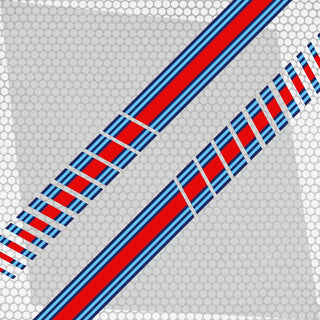 2 Pcs Martini Pattern RV Car Truck Boat