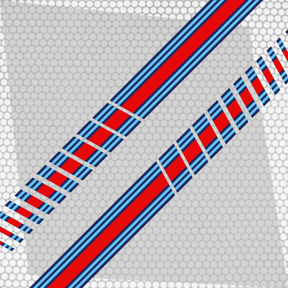 2 Pcs Martini Pattern RV Car Truck Boat Trailer Side Accent Decals Graphics Stripes | 2 Styles avaliable Side Stripes Decor for any vehicle