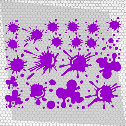 Kit 20 Pcs Sticker Blower on car stain on scratch | Fit Body Racing Camo Blower Car Van Offroad Vehicle Adhesive vinyl Splash graphics decal