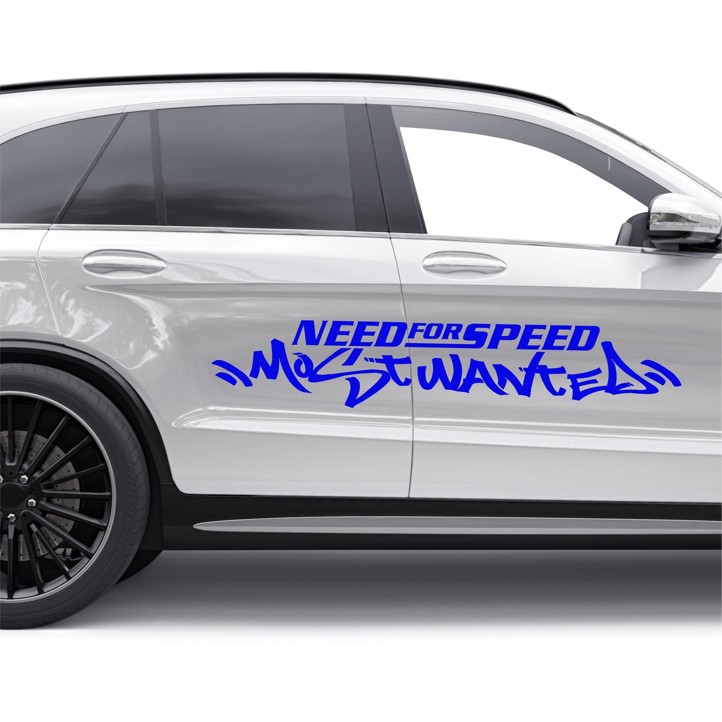 2 Pcs Need For Speed Scratch Graphic Stickers Bumper Window Windshield | Need For Speed Scratch Emblem for Car, Truck SUV Trailer Both Sides