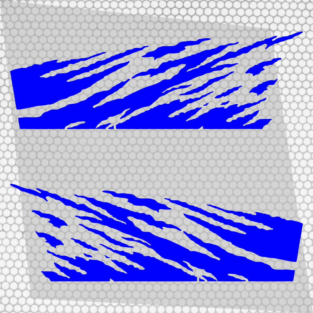 Set 2 Pcs Jerked Grounge Theme Off Road