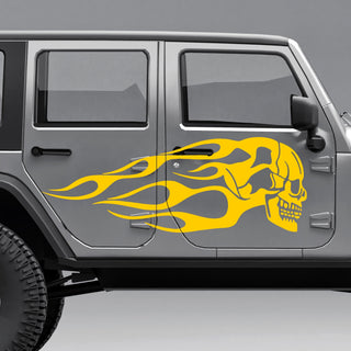 Set 2 Pcs High Quality Car Motorcycle Stickers