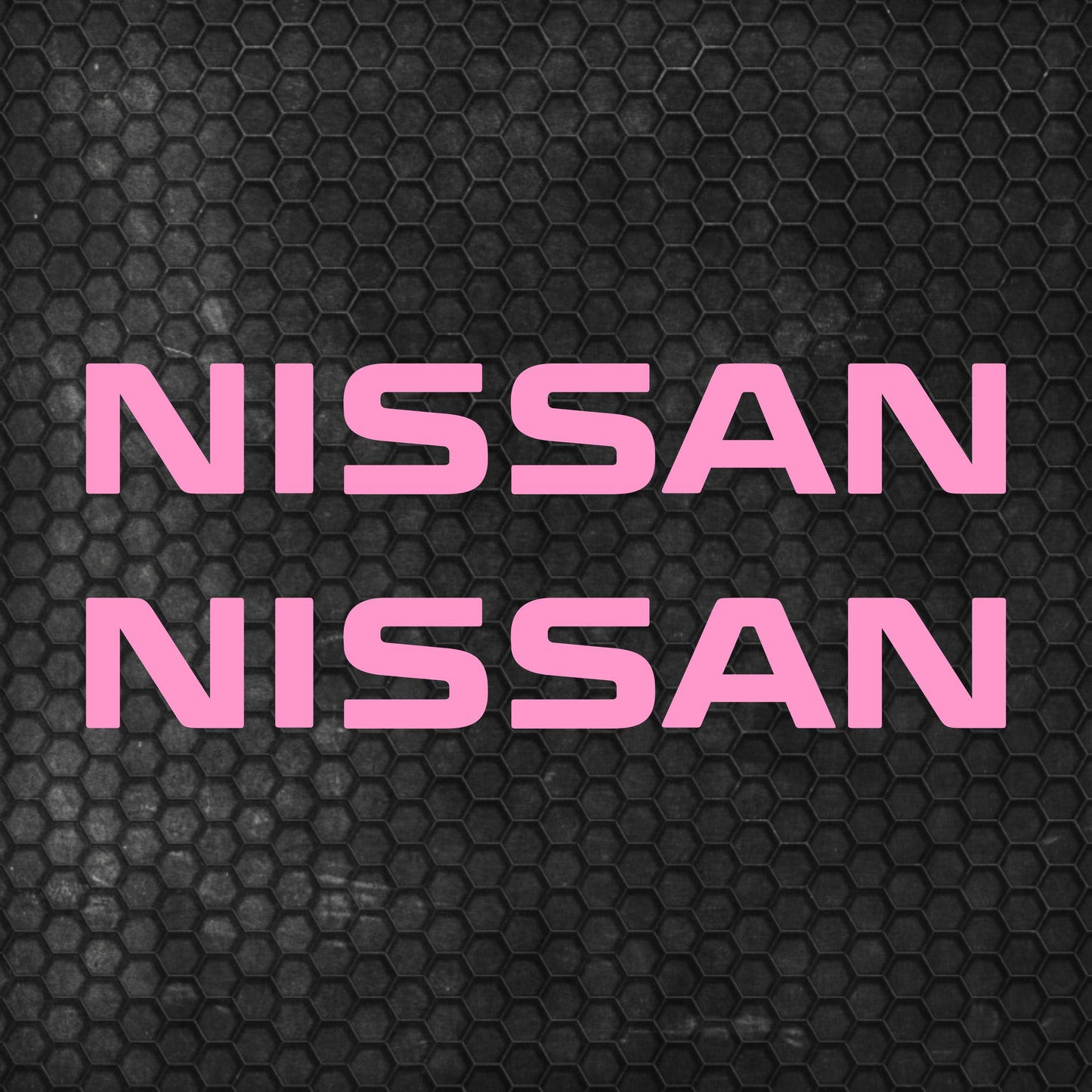 Set 2 Pcs Nissan Logo Decal Sticker Sport Racing Stripes Emblem Graphic | Nissan Cut Emblem logo Vehicle Sticker, Vinyl Car Decal Both Sides