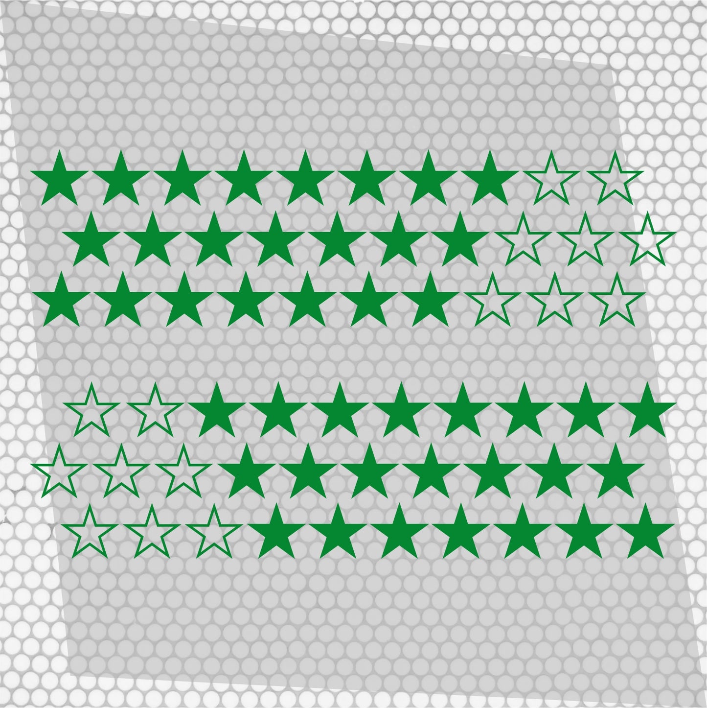 Kit 60 Pcs Sticker Stars on your car or any vehicle | Stickers for Auto Theme Stars 60 pieces Car Van Offroad Vehicle Adhesive graphic decal