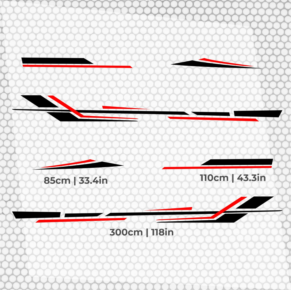 Set Caravan Sticker Stripes Uranus Graphics Caravan Kit | Camper Van or Caravan Car Decoration Decals Kit | Motorhome Adhesive Decor Vinyl