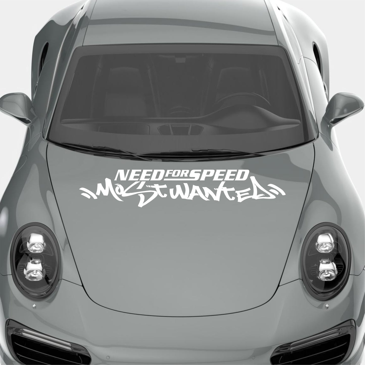 2 Pcs Need For Speed Scratch Graphic Stickers Bumper Window Windshield | Need For Speed Scratch Emblem for Car, Truck SUV Trailer Both Sides