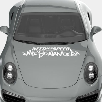 2 Pcs Need For Speed Scratch Graphic Stickers Bumper Window Windshield | Need For Speed Scratch Emblem for Car, Truck SUV Trailer Both Sides