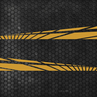Set 2 Pcs Car Racing Stripes Sport