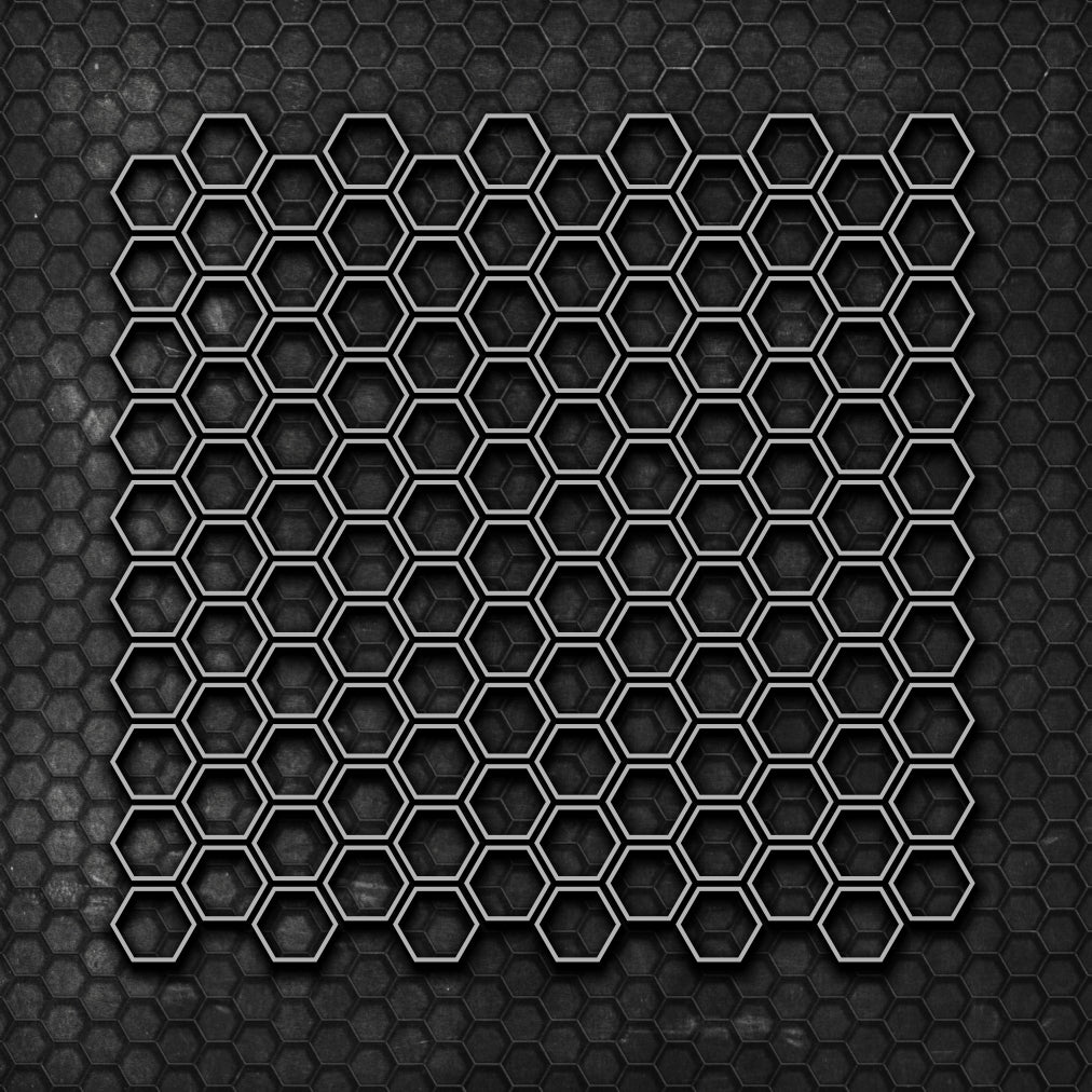 Set 120 Pcs Hexagonal Grid, DIY Creativity, Side Honeycomb, Rear Decal, Car Sticker Decal For Honeycomb Style Sticker Auto Graphics Decor