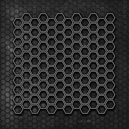Set 120 Pcs Hexagonal Grid, DIY Creativity, Side Honeycomb, Rear Decal, Car Sticker Decal For Honeycomb Style Sticker Auto Graphics Decor