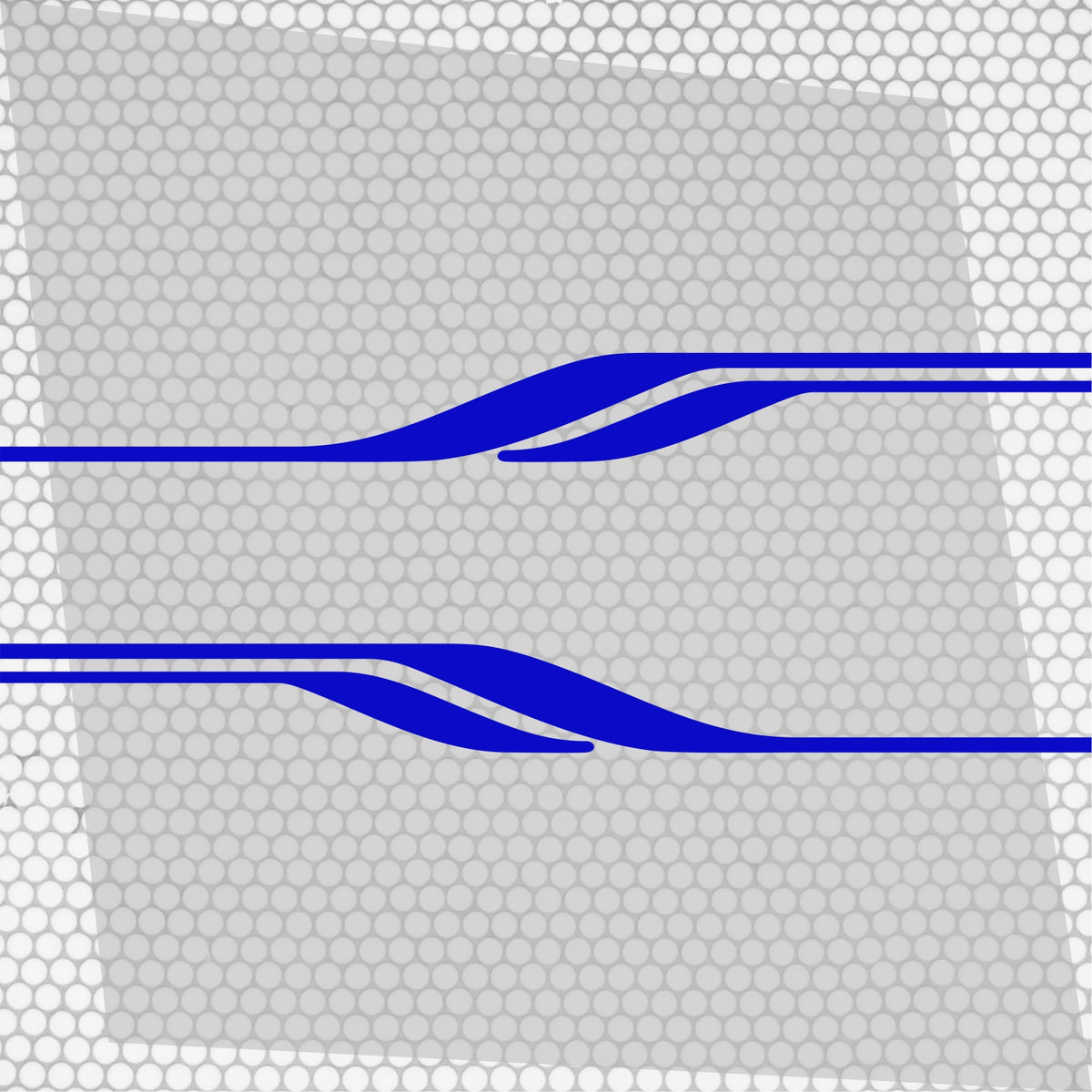 Set 2 Pcs Vehicle Stripes Auto Graphics