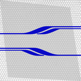 Set 2 Pcs Vehicle Stripes Auto Graphics