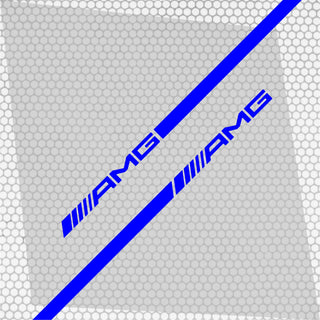 Set 2 Pcs Mercedes AMG Car Stripes