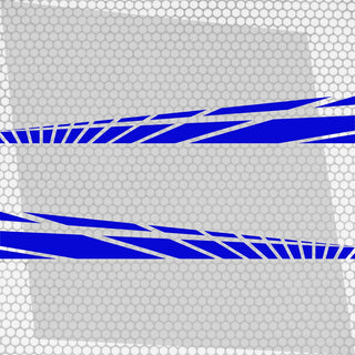 Set 2 Pcs Car Racing Stripes Sport