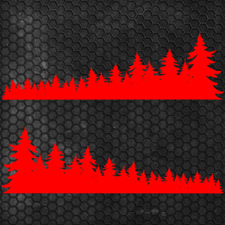 Set Forest Full of Trees Landscape Graphics Decals