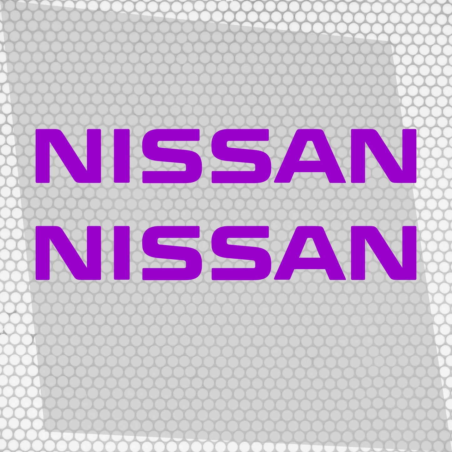 Set 2 Pcs Nissan Logo Decal Sticker Sport Racing Stripes Emblem Graphic | Nissan Cut Emblem logo Vehicle Sticker, Vinyl Car Decal Both Sides