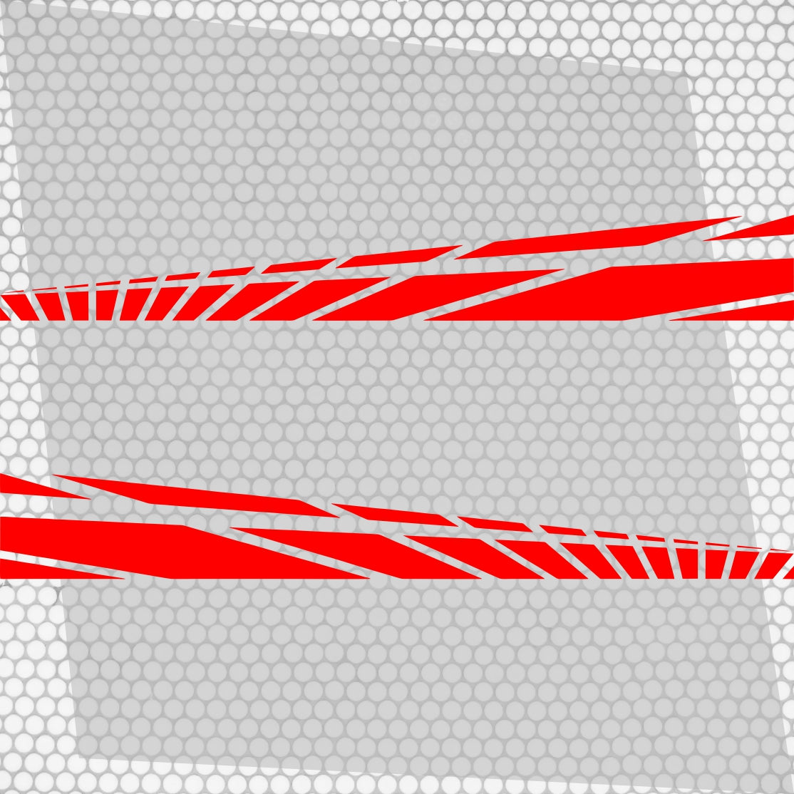 Set 2 Pcs Car Racing Stripes Sport | Motorsport both sides Stripes Graphics Decals | Universal Stripes Decal Kit | Racing Vehicle Stickers