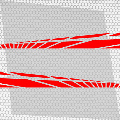 Set 2 Pcs Car Racing Stripes Sport | Motorsport both sides Stripes Graphics Decals | Universal Stripes Decal Kit | Racing Vehicle Stickers